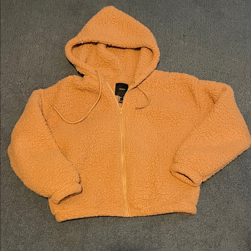 Forever 21 Tan Sherpa Jacket